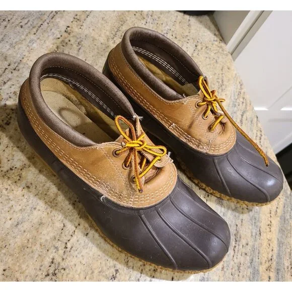 L.L. Bean | Shoes | Vinta Ll Bean Gumshoes 3eye Leather Duck  display picture 3